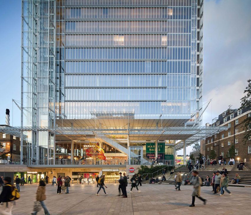 Stirling Prize-shortlisted Paddington Square by Renzo Piano Building Workshop