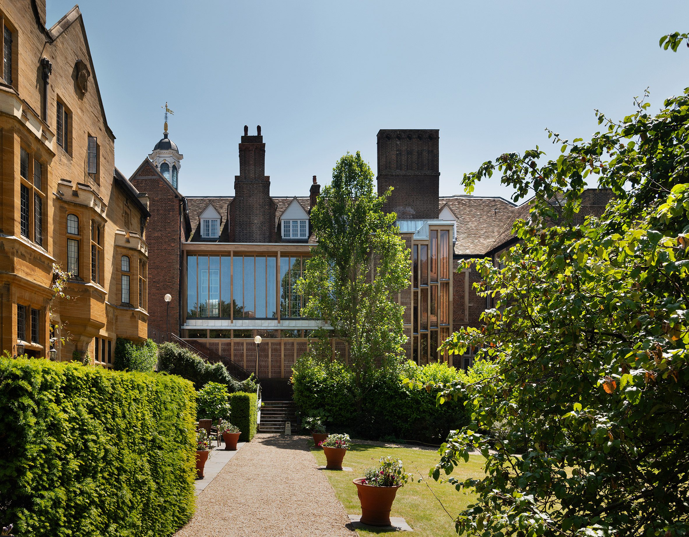 Arquitectura de la Universidad de Cambridge preseleccionada para el Premio Stirling