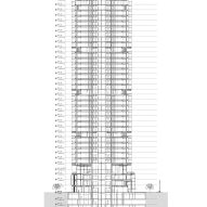Section of One Shanghai by RSHP