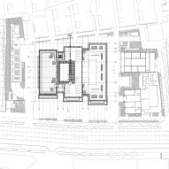 Location plan of One Shanghai by RSHP