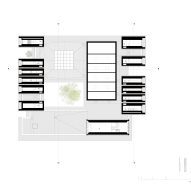 Mezzanine plan of Sanctum nature retreat by Arches
