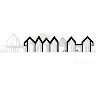 Section of Sanctum nature retreat by Arches