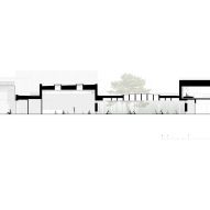 Section of Sanctum nature retreat by Arches
