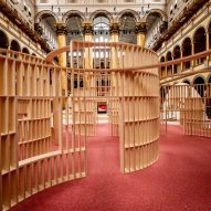 Playground installation in National Building Museum