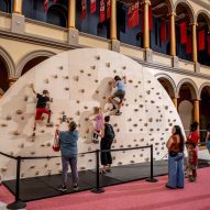 Playground installation in National Building Museum