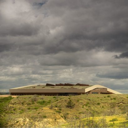 Snøhetta uses mass timber and earthen walls for Theodore Roosevelt Presidential Library