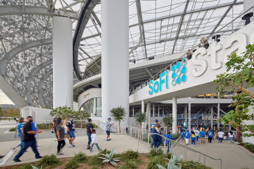 SoFi stadium entry