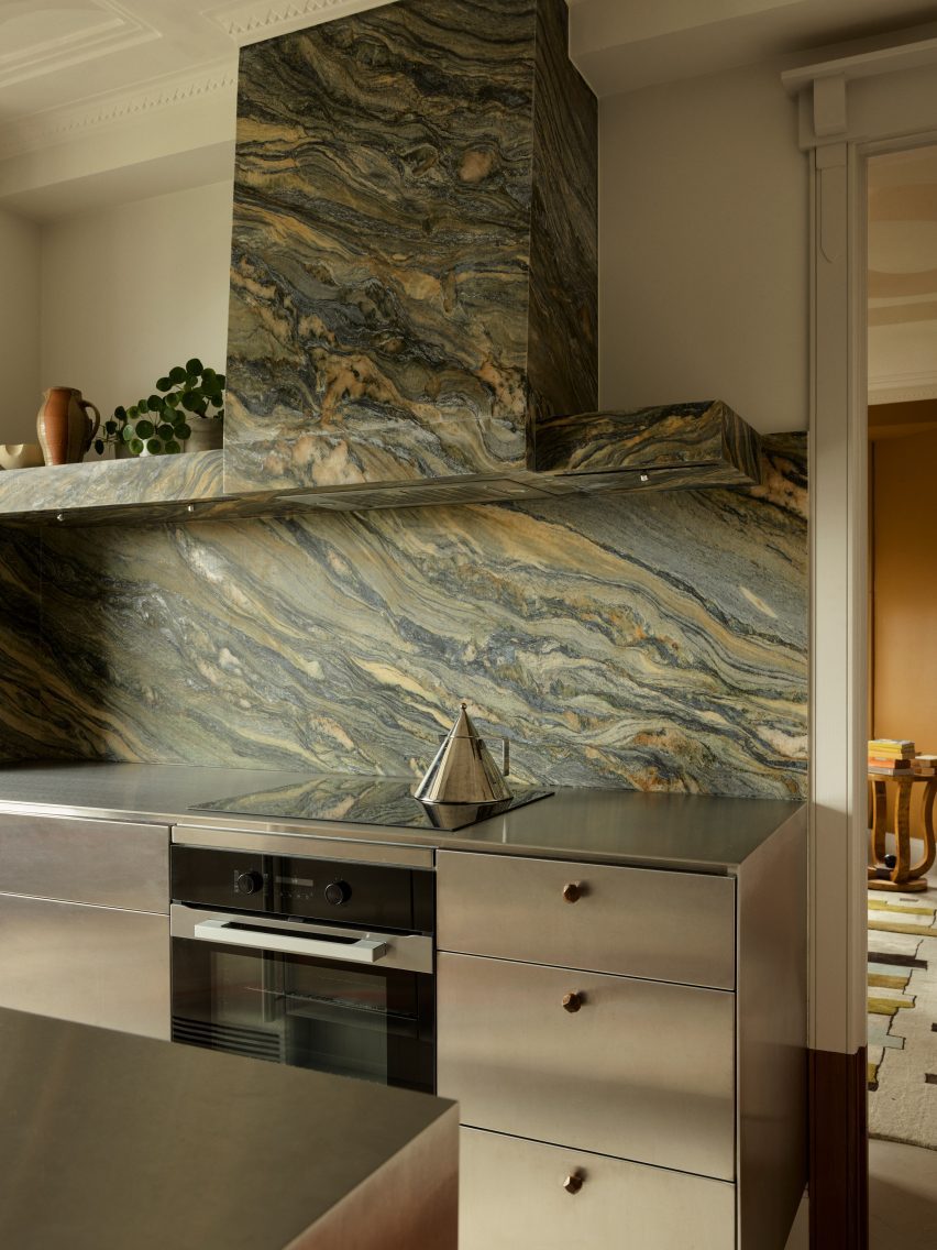 Stainless steel kitchen