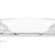 Section of Tottenham Hotspur Stadium by Populous