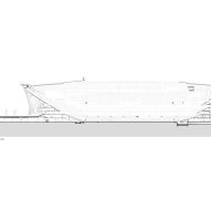 Section of Tottenham Hotspur Stadium by Populous