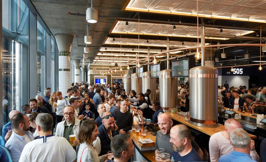 The Market at Tottenham Hotspur Stadium by Populous