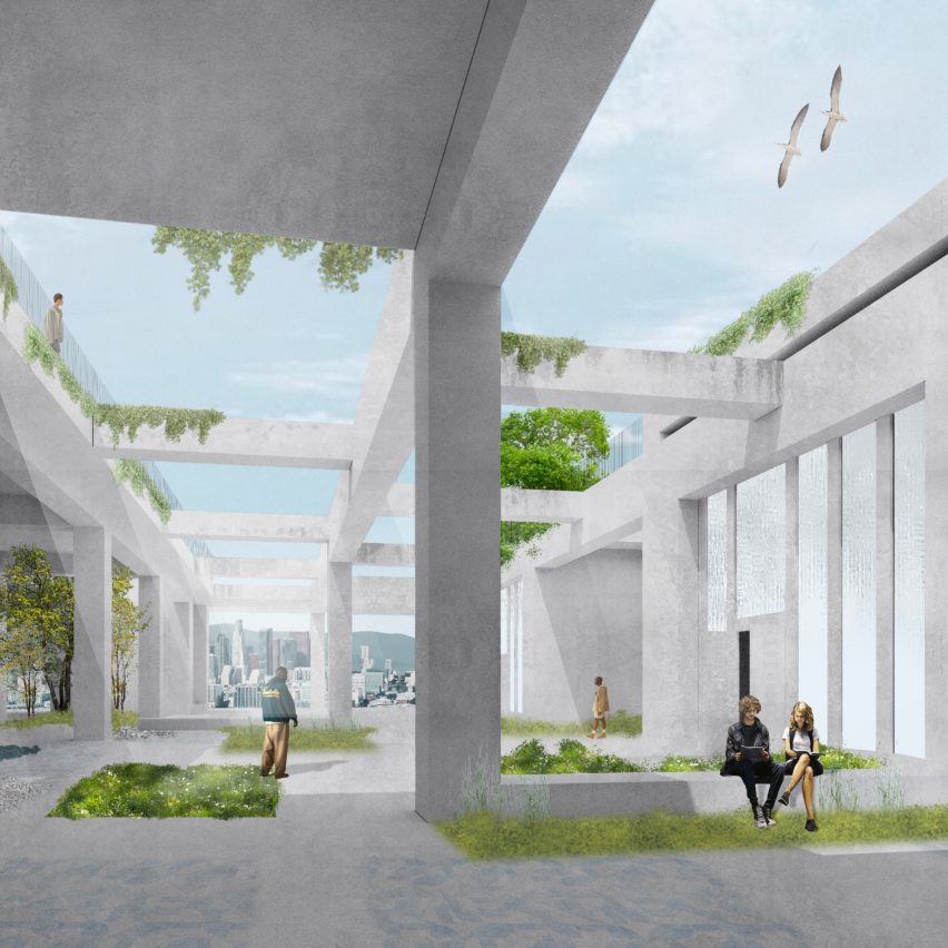 a visualisation of a building