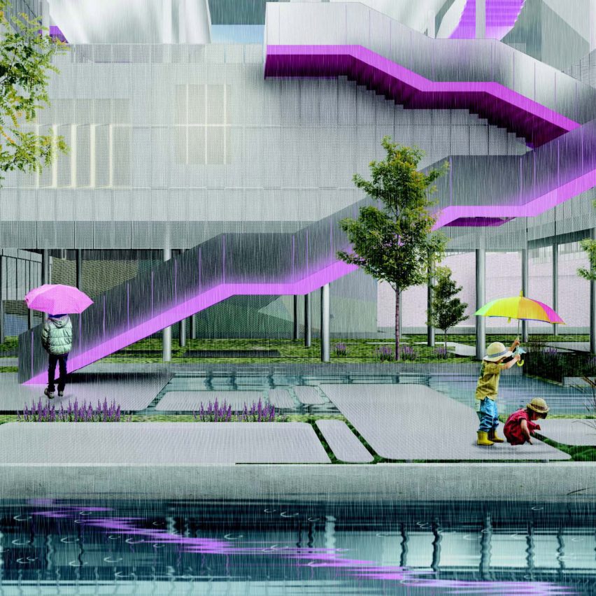 a visualisation of a building