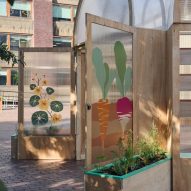 The Veggery greenhouse at the Barbican by Studio Folk Architects and Raskl