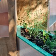 The Veggery greenhouse at the Barbican by Studio Folk Architects and Raskl