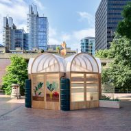 The Veggery greenhouse at the Barbican by Studio Folk Architects and Raskl