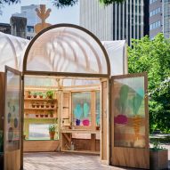 The Veggery greenhouse at the Barbican by Studio Folk Architects and Raskl