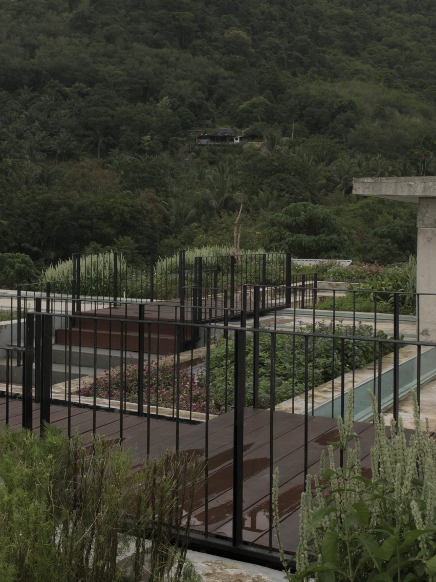 Roof terrace