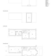 Plan of Tile House by YN Studio