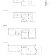 Plan of Tile House by YN Studio