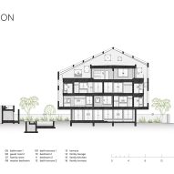 Section of 100 Windows by Inrestudio