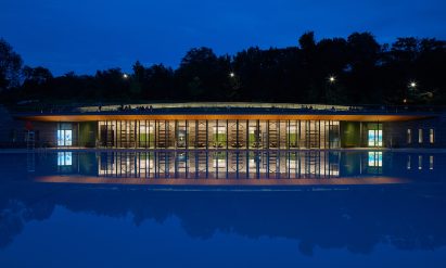 The Davis Center at the Harlem Meer by Susan T Rodriguez Architecture