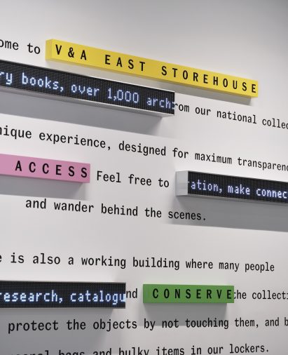 V&A East Storehouse by Fieldwork Facility