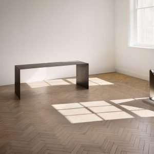 Photo of metal bench