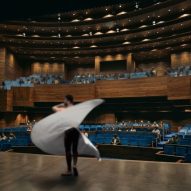 Theatre designed to mirror "emotional arc of performance" among projects by George Washington University