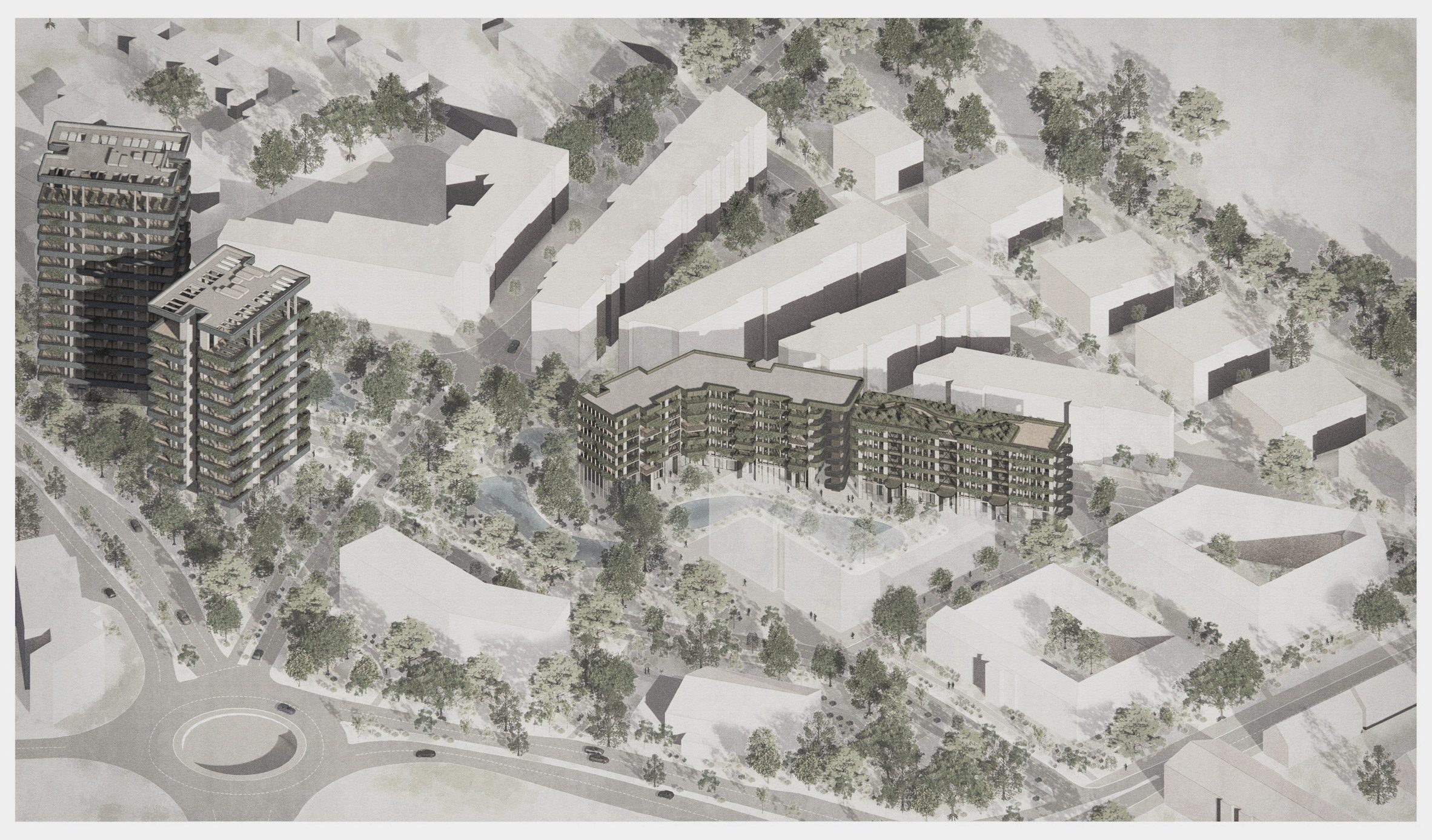 The Parade Gardens by Oliver Hanley