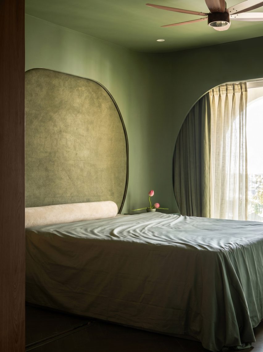 Green bed