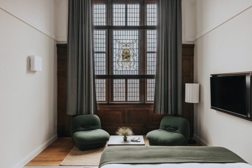 Guest room within the hotel