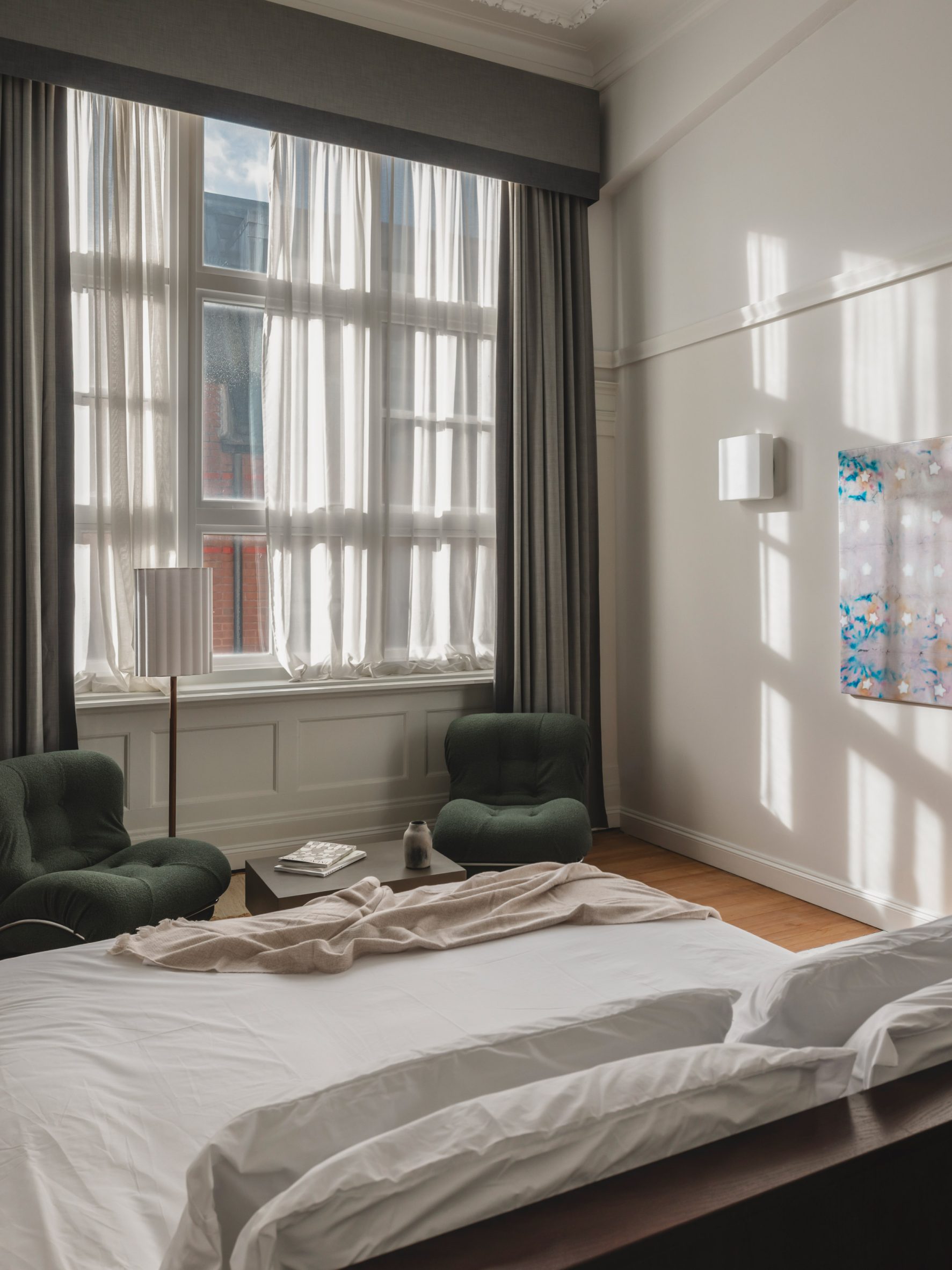 Wooden bedframe