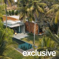 Nodecraft Studio arranges Bengaluru farmhouse around poured-earth walls