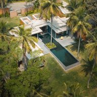 Aalok Farmhouse bird's eye view by Nodecraft Studio