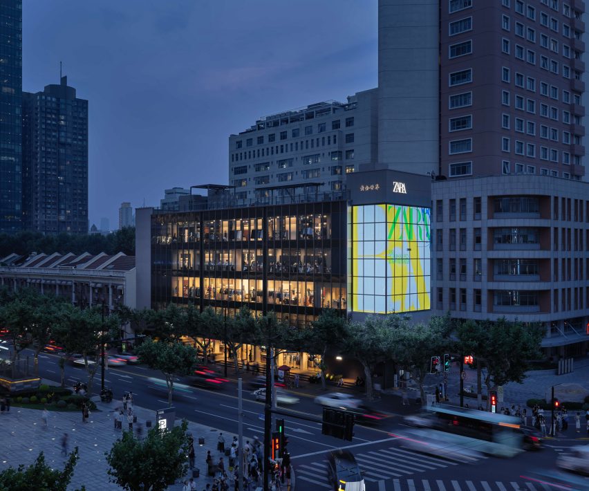 Zara Shanghai flagship by AIM Architecture