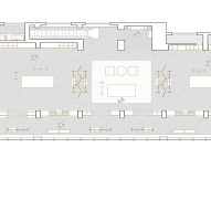 Zara Shanghai flagship fourth floor plan by AIM Architecture