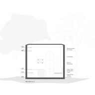 Section of The Earthen Retreat by AKSH Architects