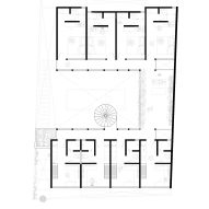 Estudio Zero Amplitude Co-living plans