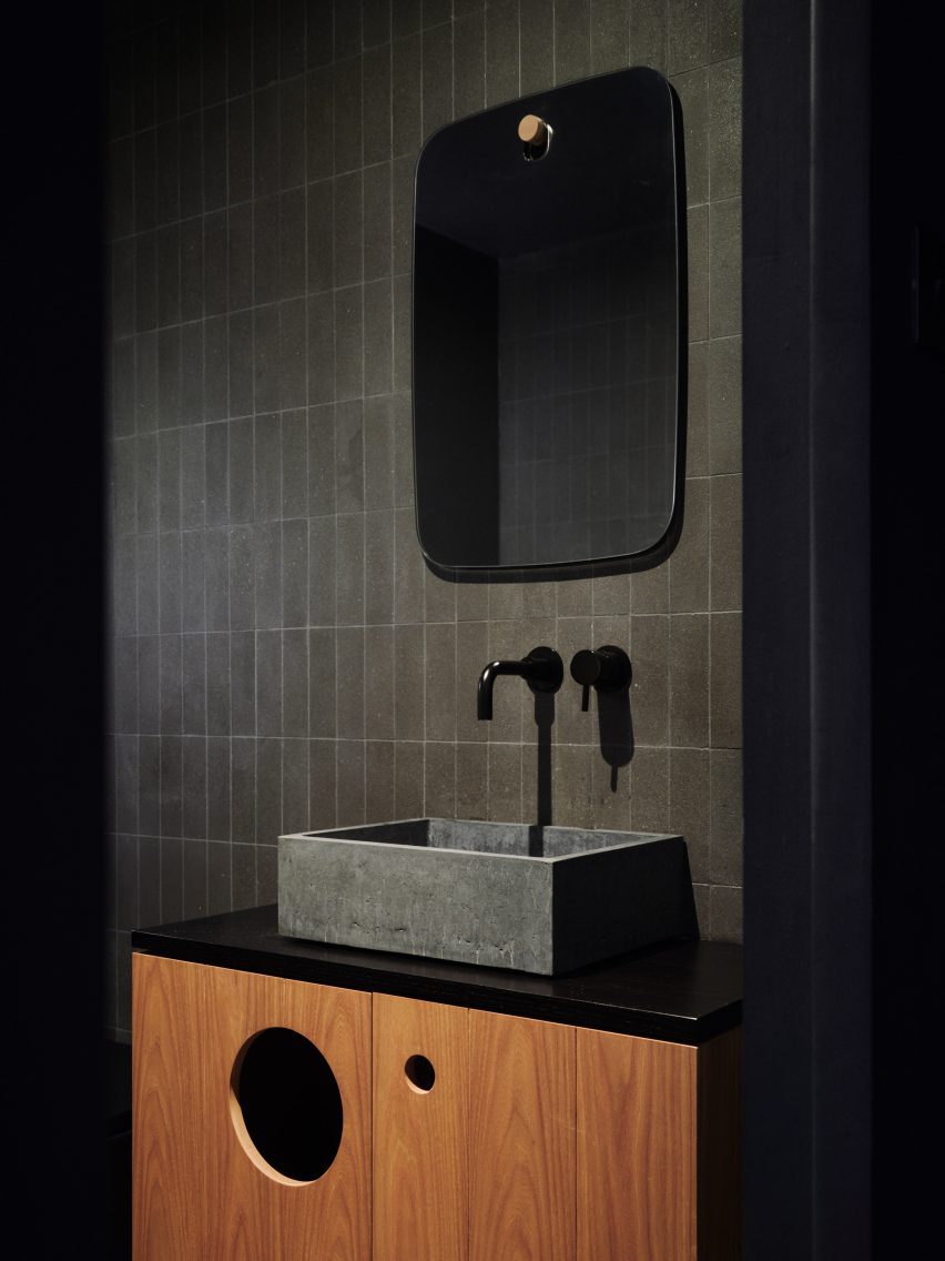 Bathroom in Apartment 21 by Piercy & Company
