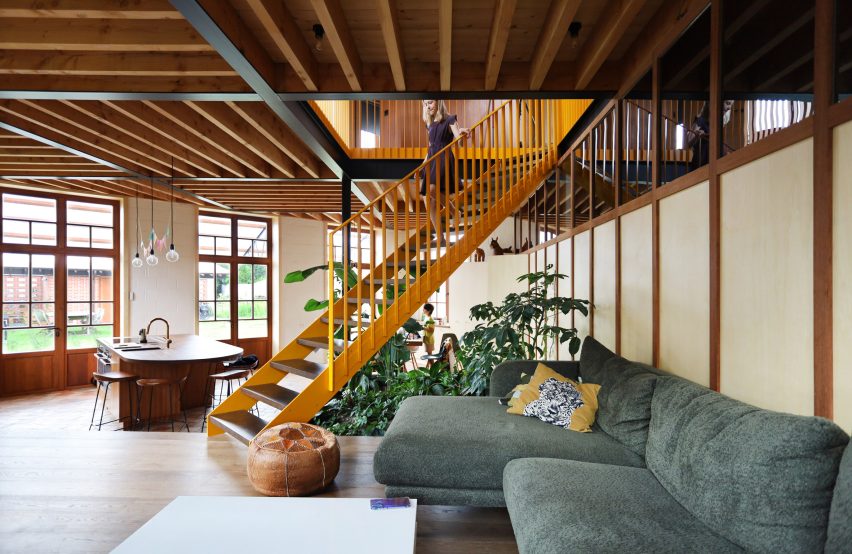 Interior view of Project Tomas & Katrien in Ghent