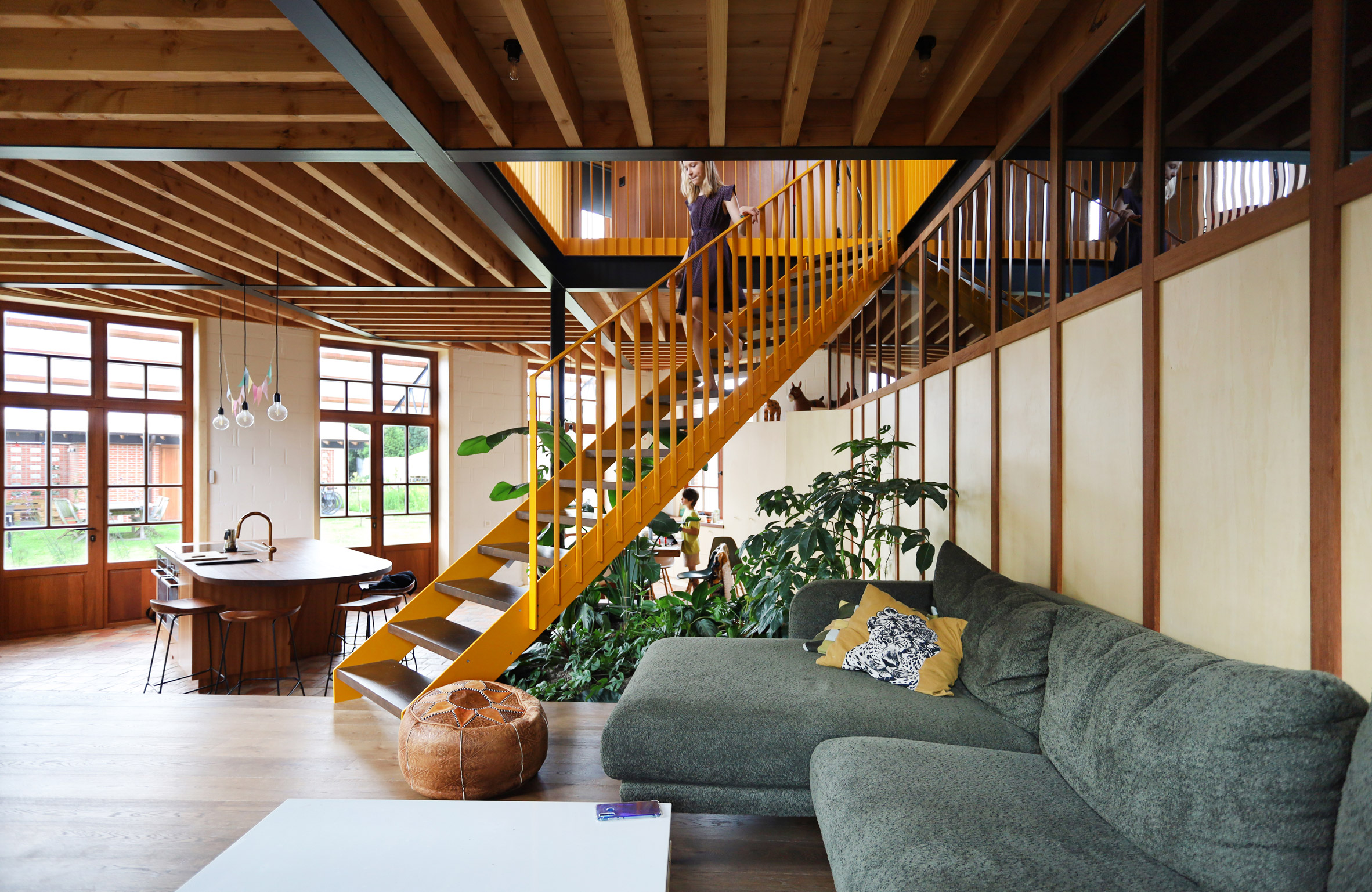 Interior view of Project Tomas & Katrien in Ghent