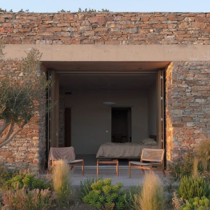 Stone house in Greece