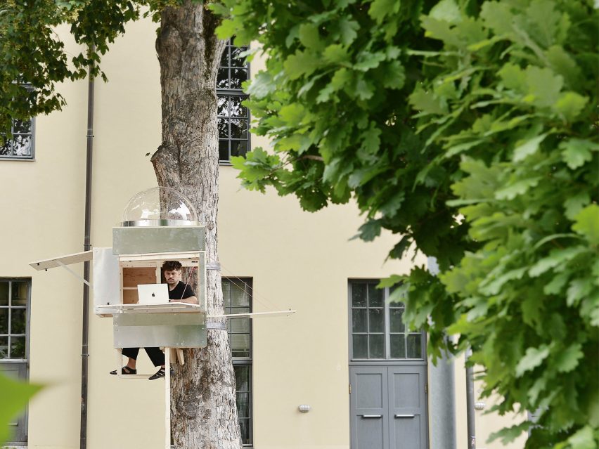 Baumhaus Office treehouse in Weimar by Opposite Office