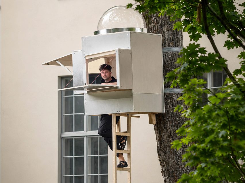 Baumhaus Office treehouse in Weimar by Opposite Office