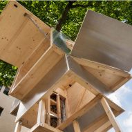 Baumhaus Office treehouse in Weimar by Opposite Office
