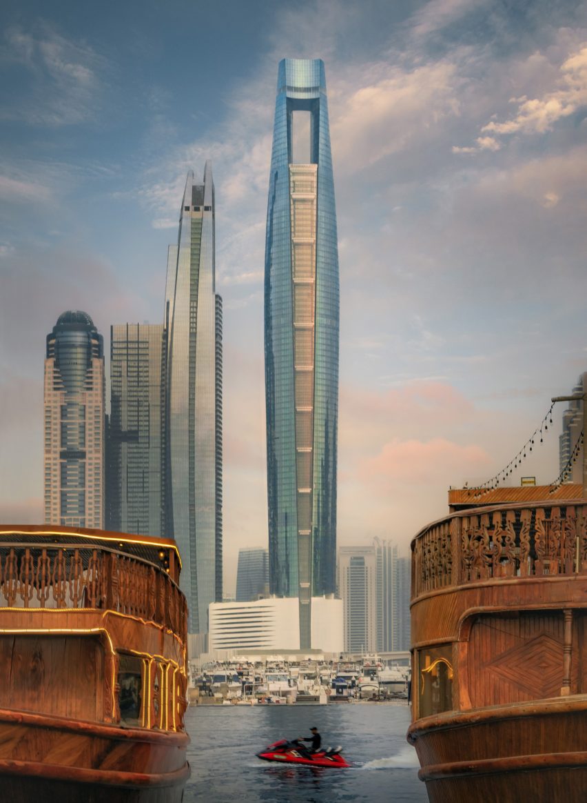 The world's tallest hotel by NORR