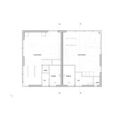 Plan of CoHouse in Cothen by Woonpioniers