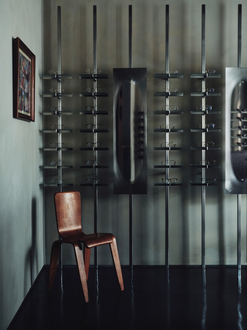 Shelving and mirrors in Cubitts Manchester by Youth
