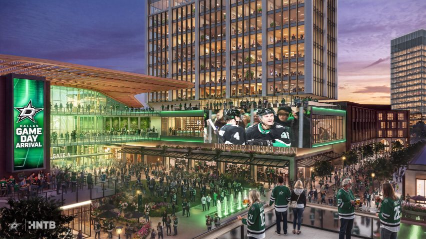 Dallas Stars arena in Plano, Texas